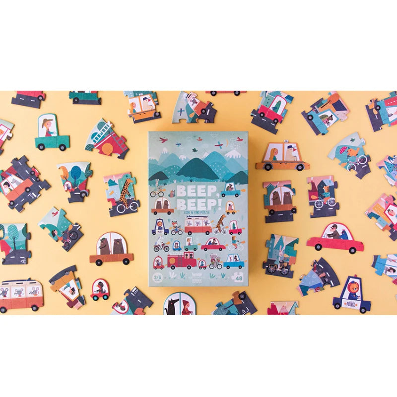 Londji Observation Puzzle - Beep Beep!