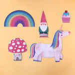 Load image into Gallery viewer, Londji Progressive Puzzles - Happy Birthday Unicorn!
