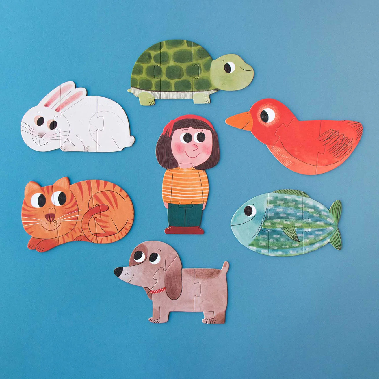 Londji Reversible Puzzles - I Love My Pets
