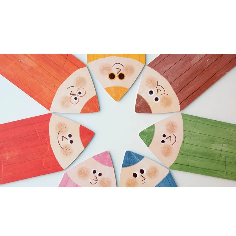 Londji Reversible Puzzles - I Love My Colours