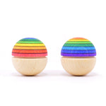 Load image into Gallery viewer, Mader Roly Poly Wiggle Ball Rainbow

