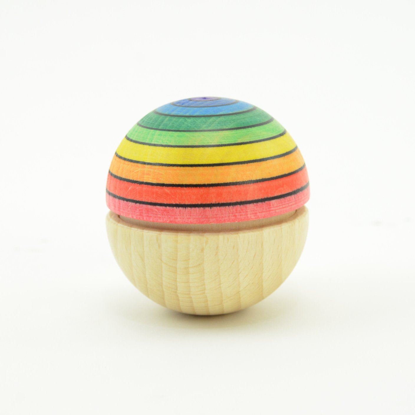 Mader Roly Poly Wiggle Ball Rainbow