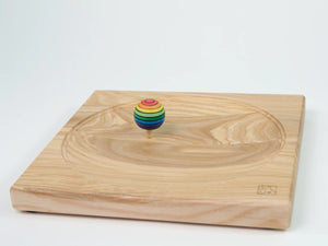 Mader Wooden Plate for Spinning Tops