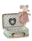 Maileg Angel Mouse in Suitcase