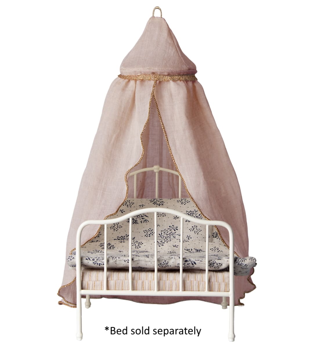 Maileg Miniature Bed Canopy rose