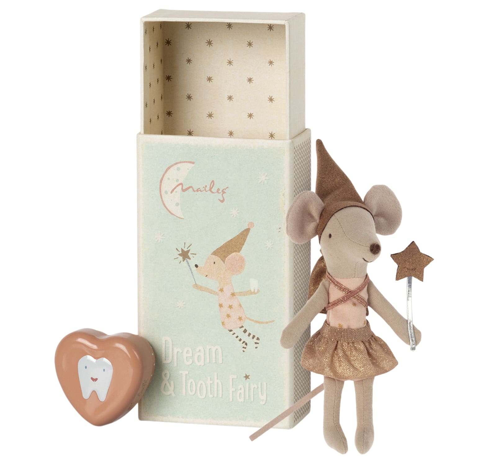 Maileg Mouse Tooth Fairy rose