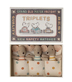 Load image into Gallery viewer, Maileg Triplets Baby Mice in Matchbox

