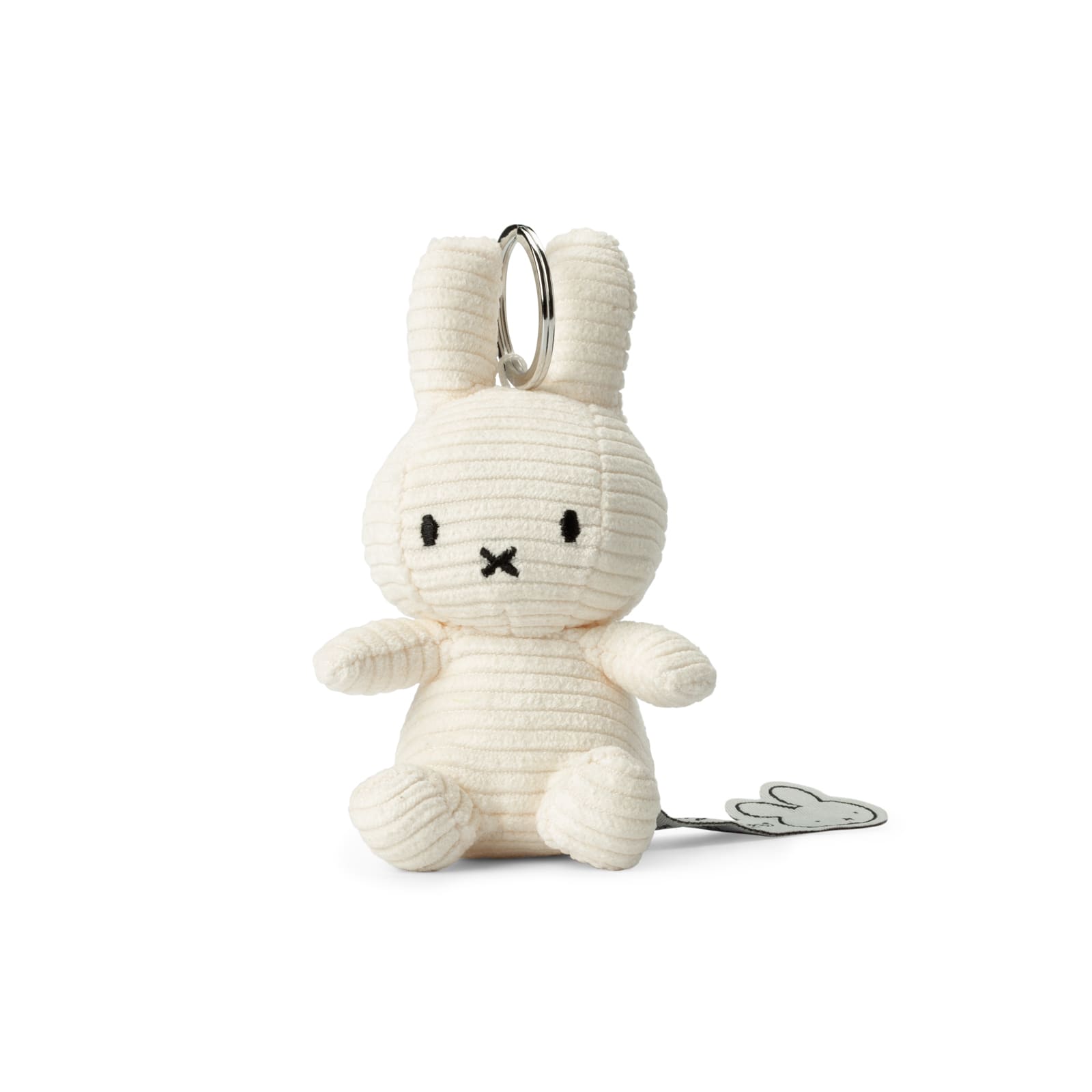 Miffy Keychain Corduroy Offwhite 10cm