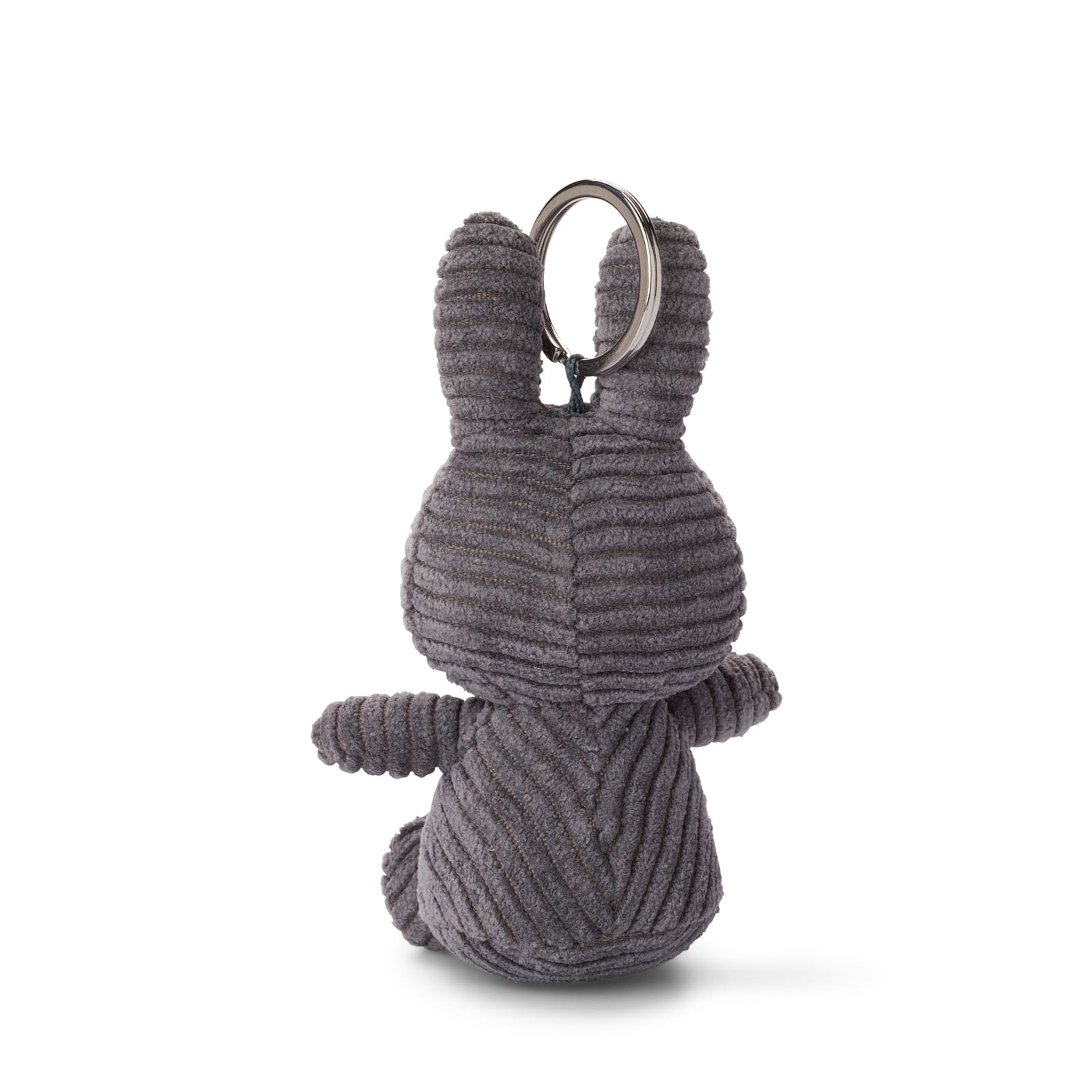 Miffy Keychain Corduroy Grey 10cm
