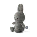 Load image into Gallery viewer, Miffy Sitting Corduroy Grey 23cm

