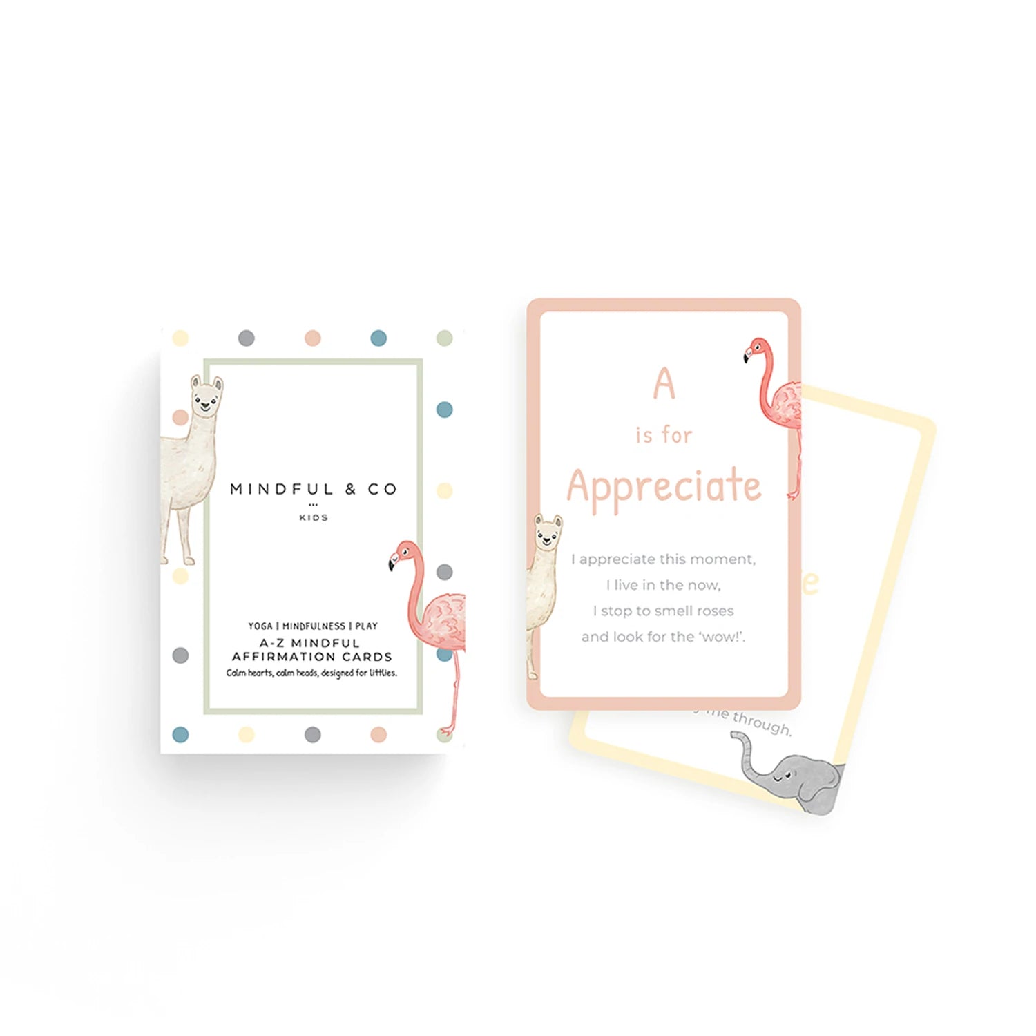 Mindful and Co Kids Childrens Affirmation Cards