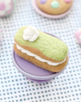 Tara Treasures Felt Matcha Eclair