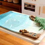 Load image into Gallery viewer, Tara Treasures Large Sea and Rockpool Play Mat Playscape
