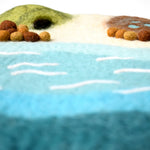 Load image into Gallery viewer, Tara Treasures Sea, Beach and Rockpool Play Mat Playscape
