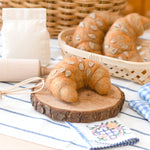 Load image into Gallery viewer, Tara Treasures Felt Almond Croissant
