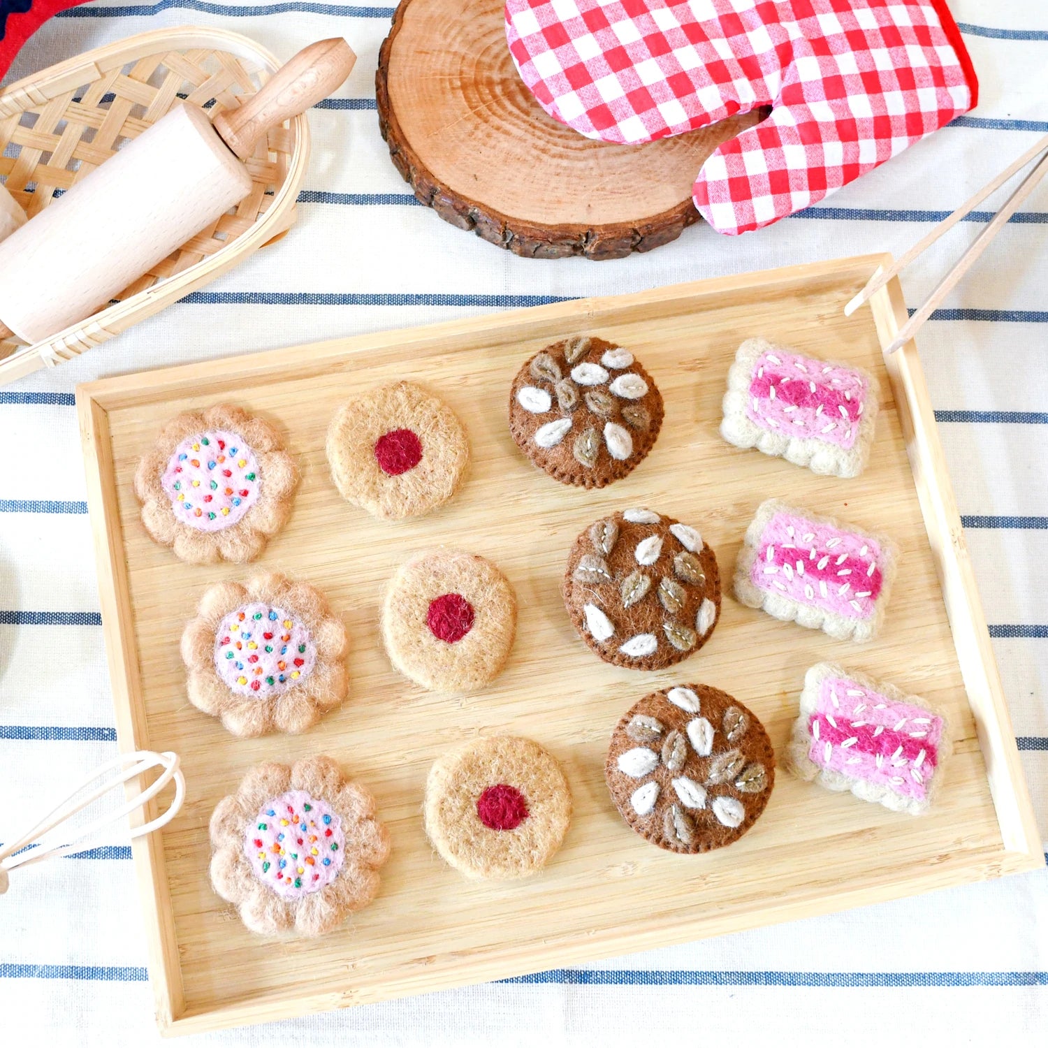 Tara Treasures Felt Anzac Biscuits