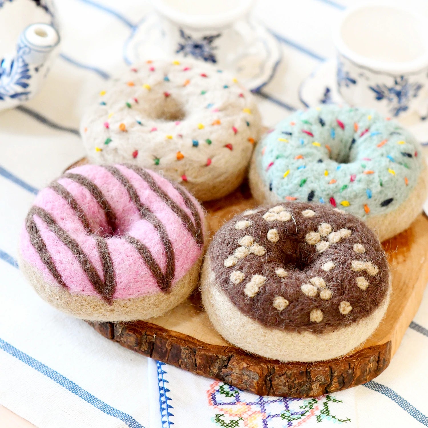 Tara Treasures Felt Doughnuts Donuts