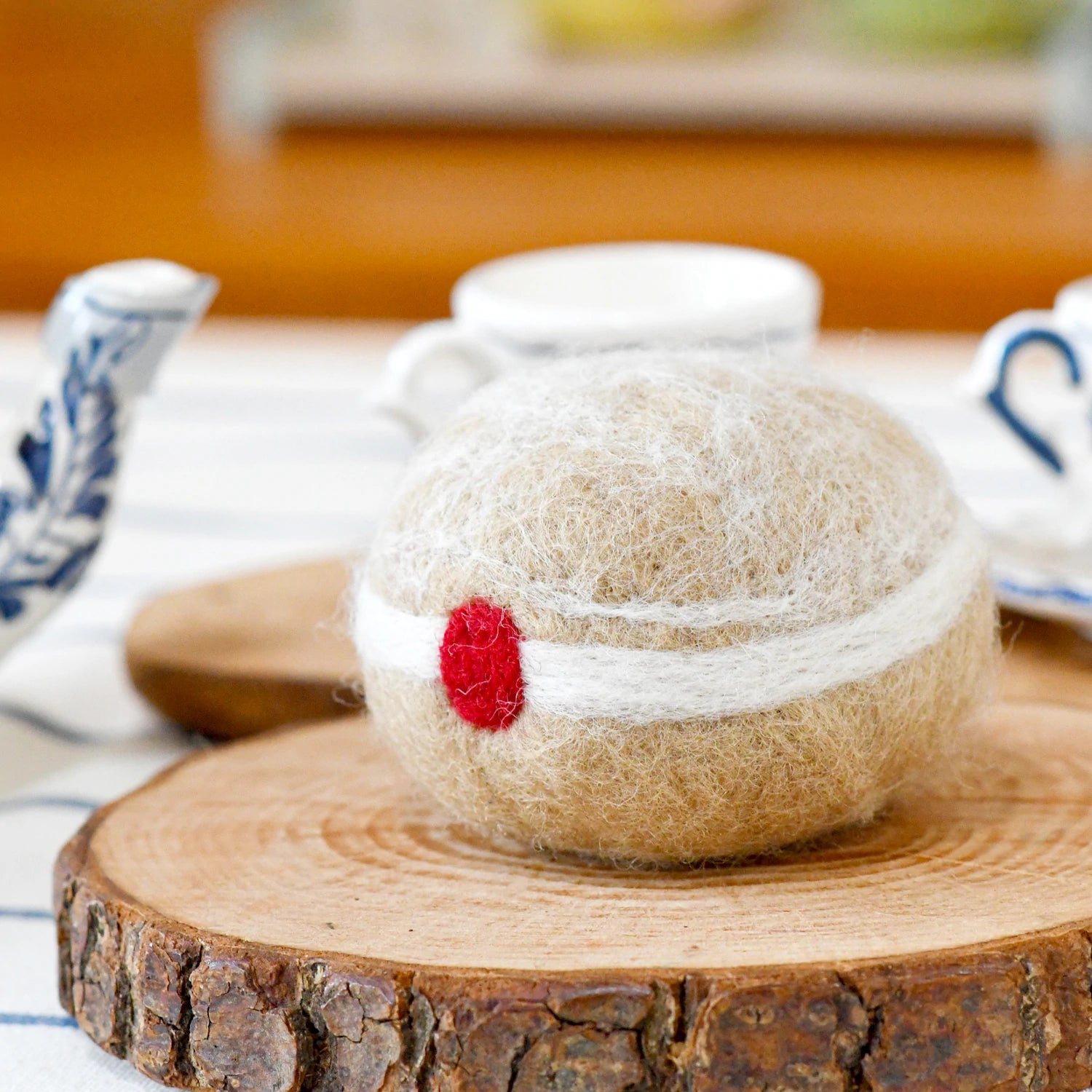 Tara Treasures Felt Hot Jam Doughnut (Donut)