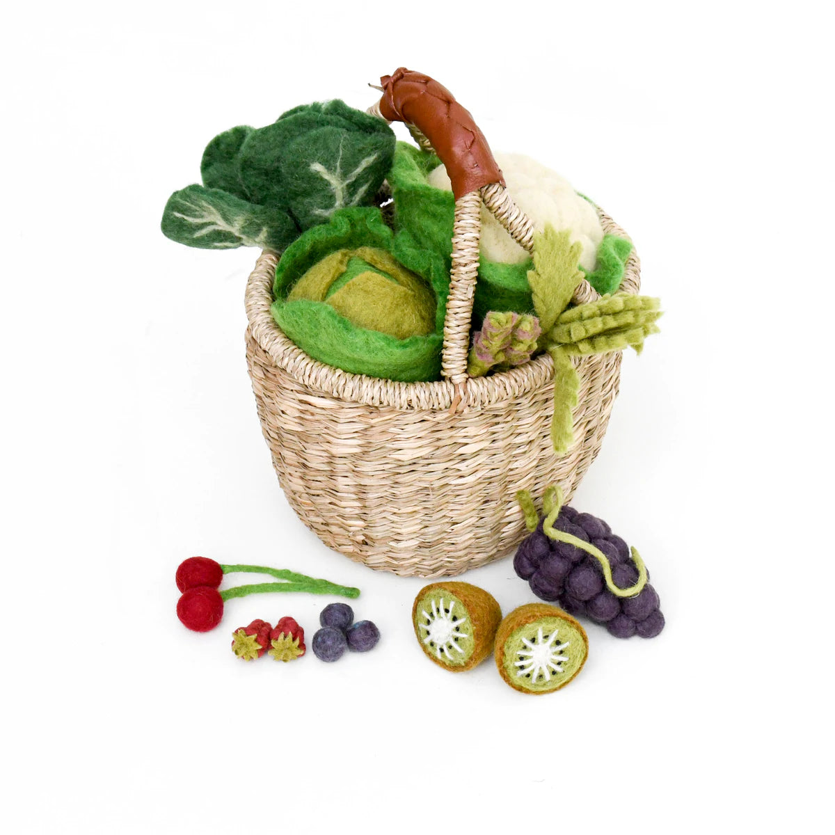 Tara Treasures Felt Cauliflower