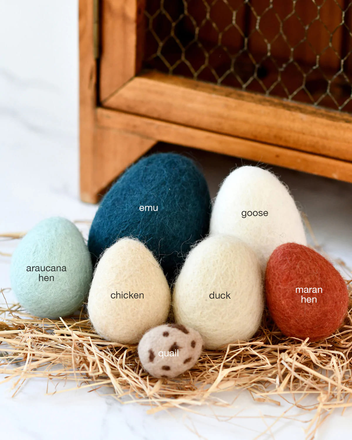 Tara Treasures Felt Eggs