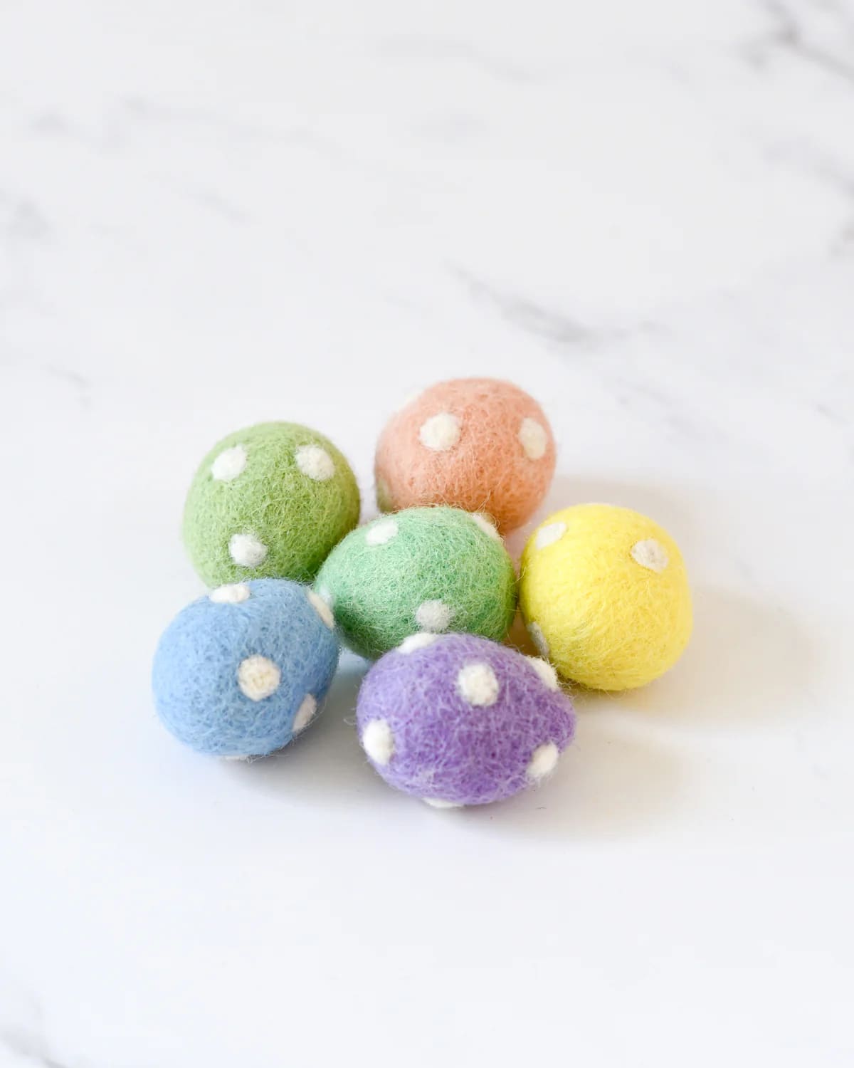 Tara Treasures Felt Polka Dots Eggs