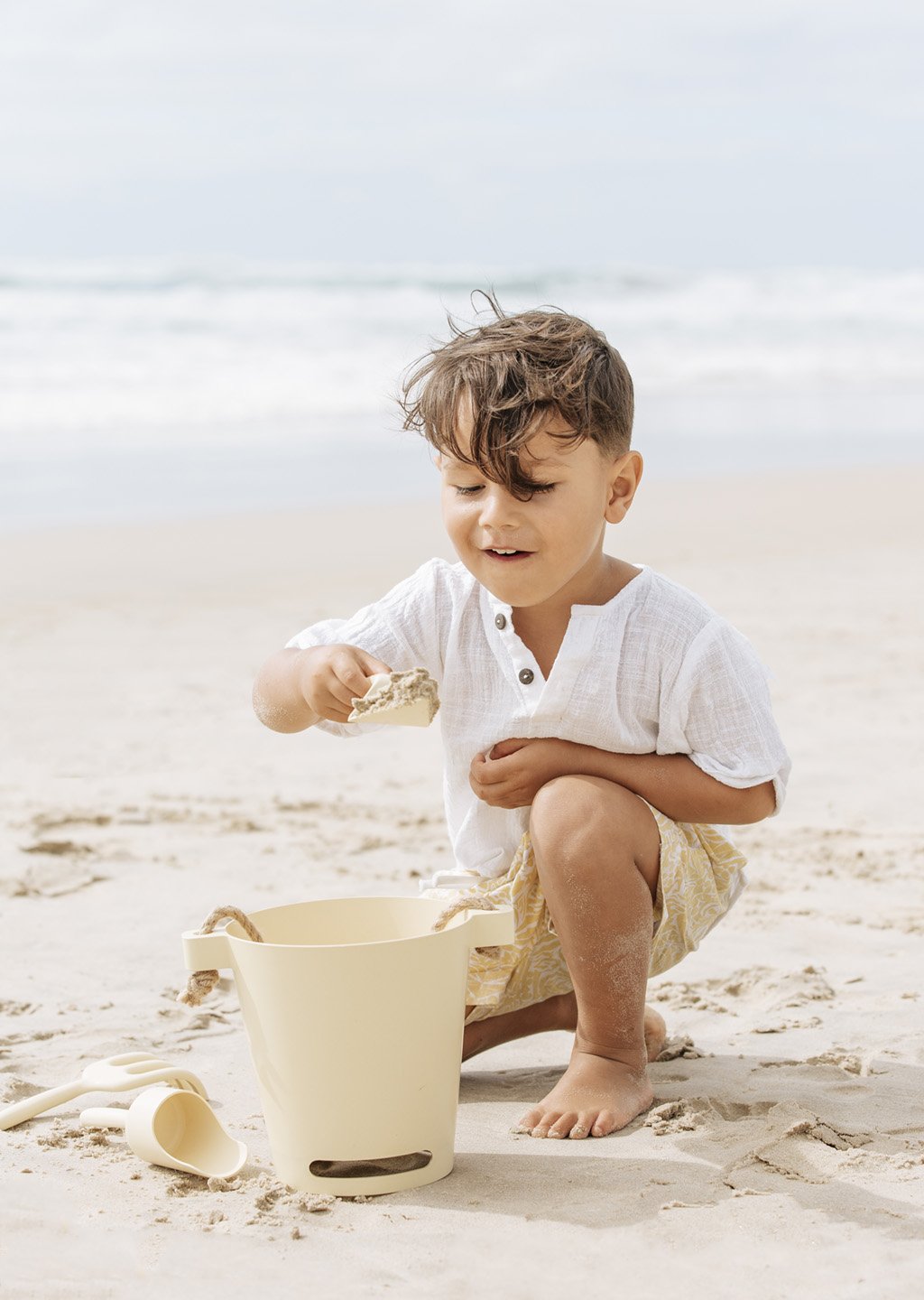 Beach Toy Set - Pale Yellow