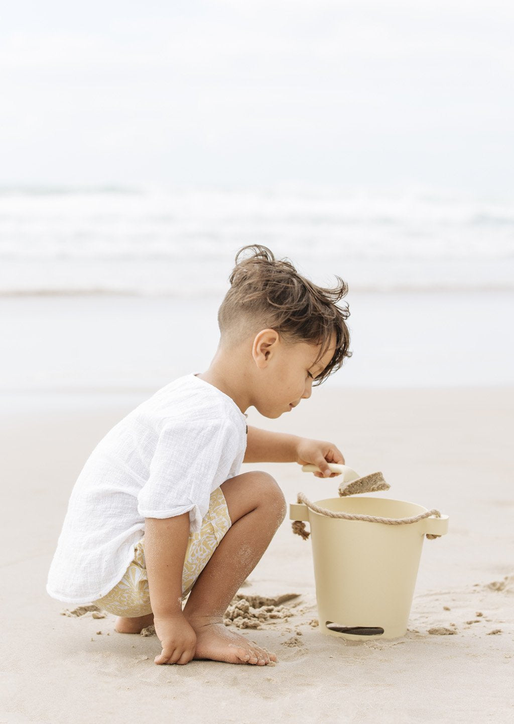 Beach Toy Set - Pale YellowBeach Toy Set - Pale Yellow