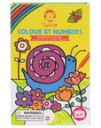 Tiger Tribe Colour by Numbers - Rainbow Garden