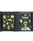 Tiger Tribe Neon Colouring Set - Outer Space