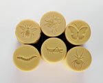 Load image into Gallery viewer, Yellow Door Dough Roller Stamps Let&#39;s Roll Garden Bugs
