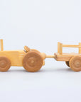 Debresk Small Wooden Tractor with Cart Au