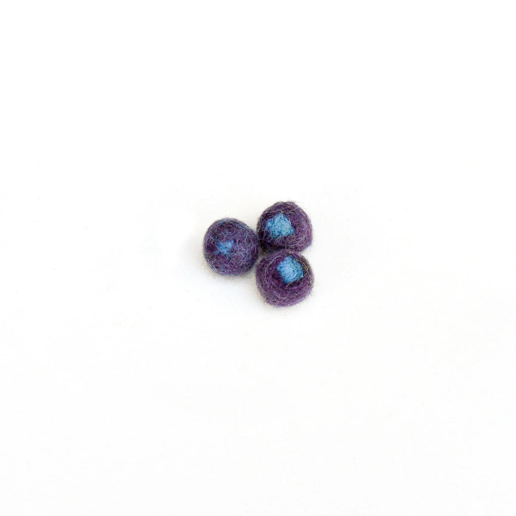 Tara Treasures Felt Blueberries