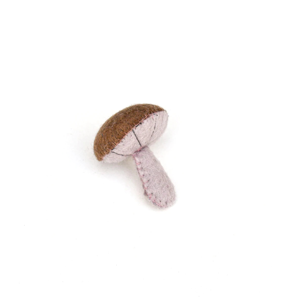 Tara Treasures Felt Brown Mushroom