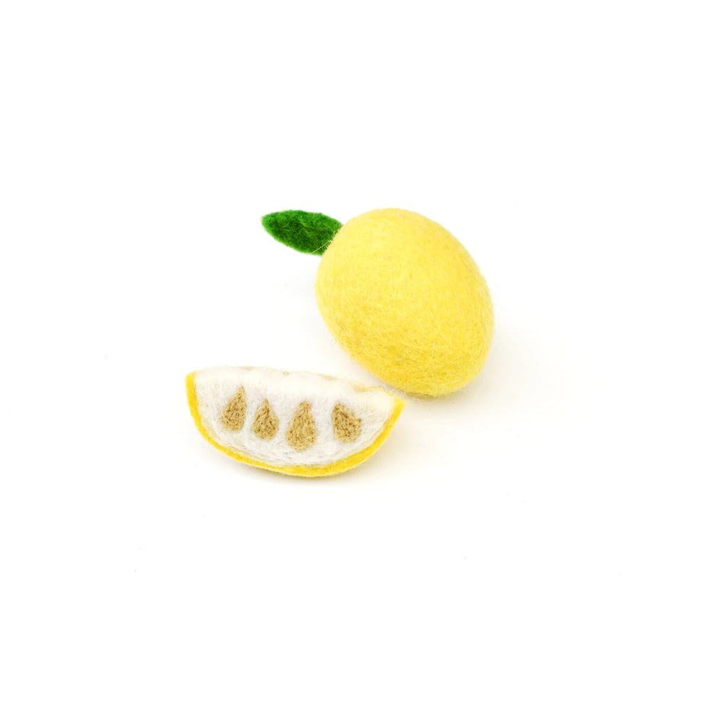 Tara Treasures Felt Lemons