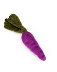 Tara Treasures Felt Purple Carrot