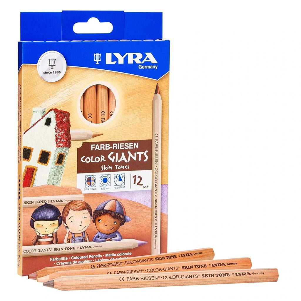 Lyra Super Ferby Single Color - box of 12 Unlaquered Colored Pencils