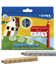 Lyra Groove Triple One Colour Pencil Watercolour Wax Crayon