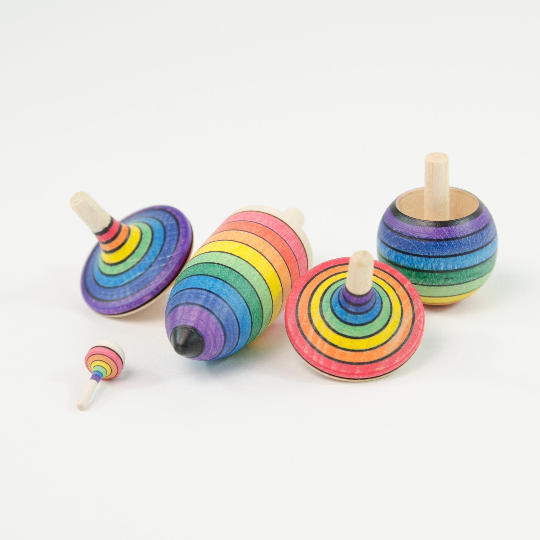 Mader Spinning Top Learning Set Rainbow