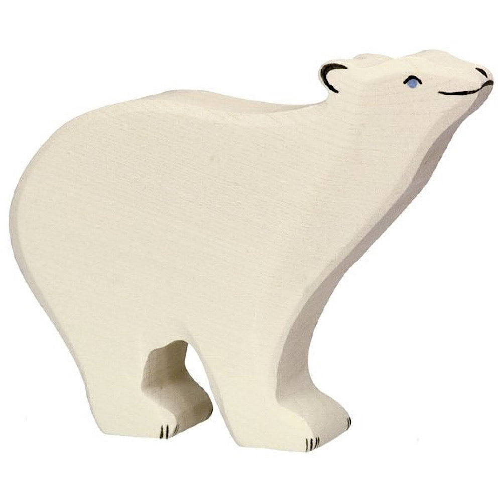 Holztiger Polar bear