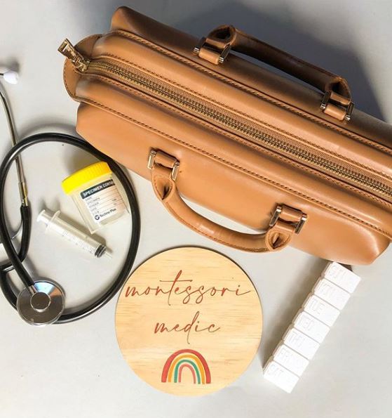 Montessori Medic Doctor Kit - Special Edition Tan